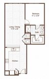 1 Bedroom Apartment
